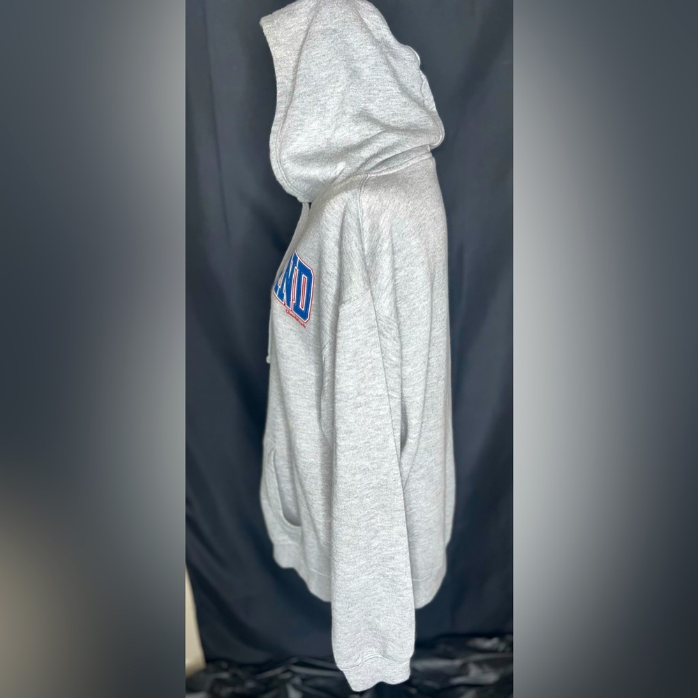 🏈 New England Patriots Gray Hoodie w/ Bottle Opener and Koozie! Men’s Sz M - Picture 3 of 8